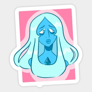 Blue Diamond Sticker